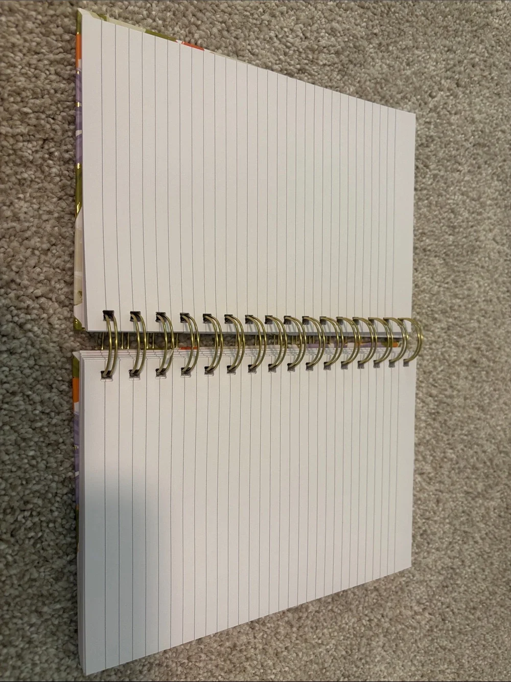 Floral Spiral Notebook - Multicolor